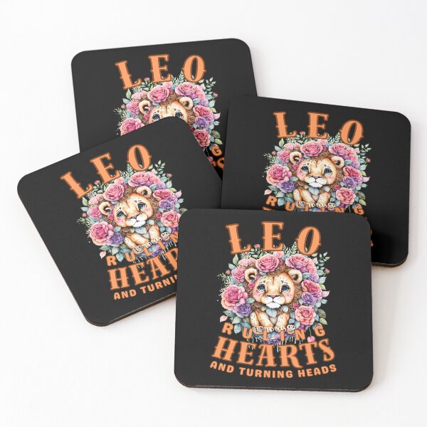 Item preview, Leo: Ruling Hearts And Turning Heads. leo quote designed and sold by ZodiacWonders.