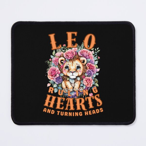 Item preview, Leo: Ruling Hearts And Turning Heads. leo quote designed and sold by ZodiacWonders.