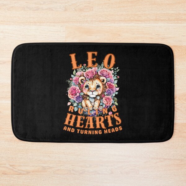 Item preview, Leo: Ruling Hearts And Turning Heads. leo quote designed and sold by ZodiacWonders.