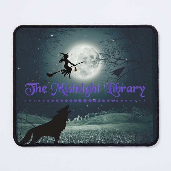 Item preview, Midnight Library Spooky Nighttime Logo! designed and sold by The Midnight Market.