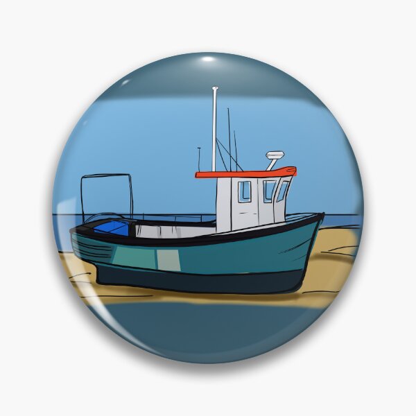 Item preview, Fishing boat on the beach designed and sold by Antoine Marineau Bélanger.