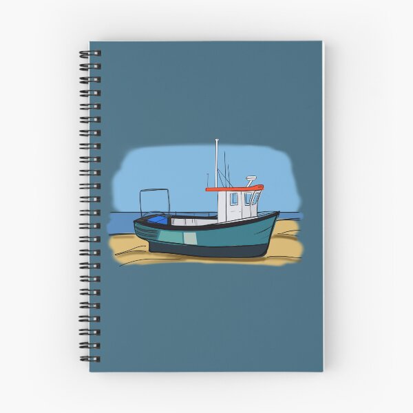 Item preview, Fishing boat on the beach designed and sold by Antoine Marineau Bélanger.