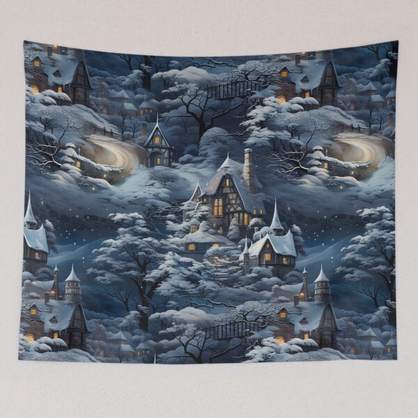Item preview, Cozy Village Bliss designed and sold by ShiningInDark.