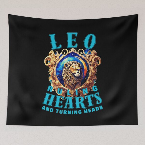 Item preview, Leo: Ruling Hearts And Turning Heads. leo season designed and sold by ZodiacWonders.