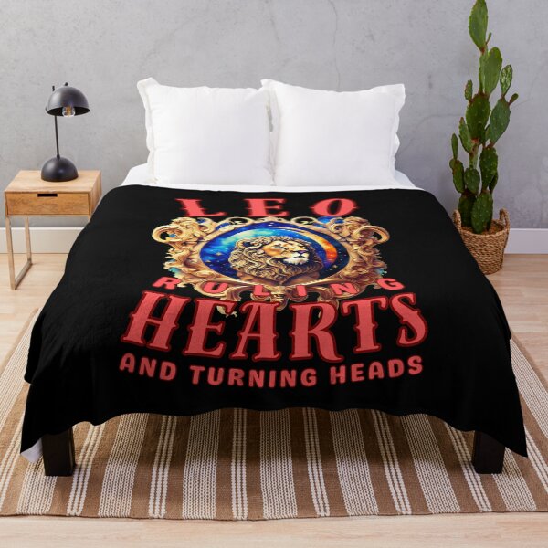 Item preview, Leo: Ruling Hearts And Turning Heads. leo lovers designed and sold by ZodiacWonders.