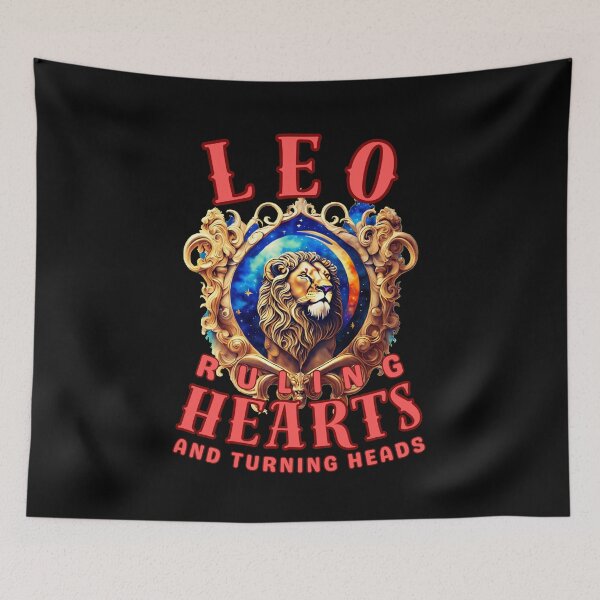 Item preview, Leo: Ruling Hearts And Turning Heads. leo lovers designed and sold by ZodiacWonders.