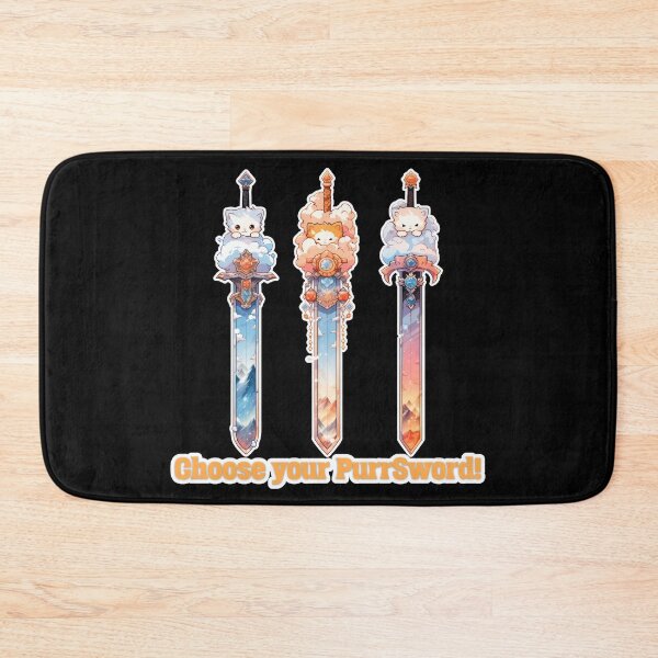 Item preview, Choose Your PurrSword designed and sold by duke818.