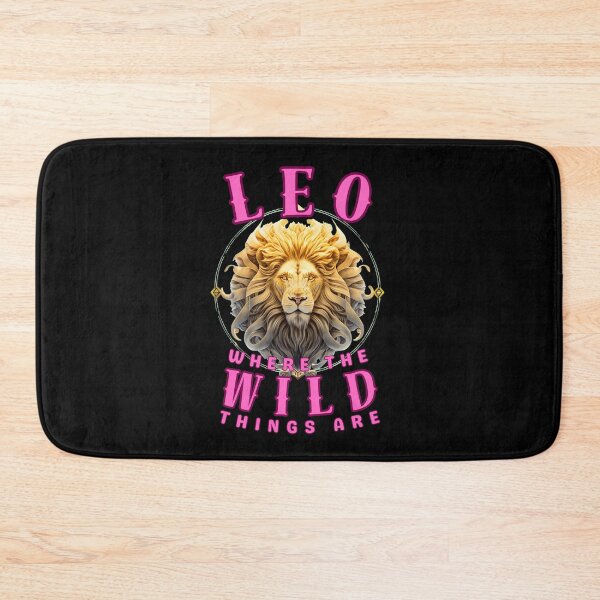 Item preview, Leo: Where The Wild Things Are. leo horoscope designed and sold by ZodiacWonders.