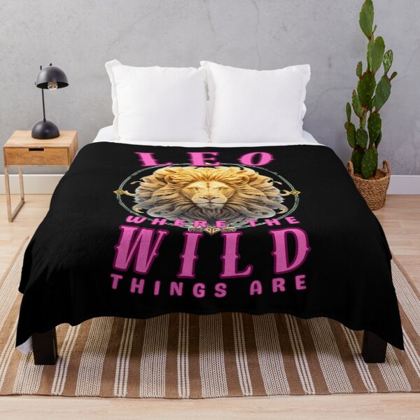 Item preview, Leo: Where The Wild Things Are. leo horoscope designed and sold by ZodiacWonders.