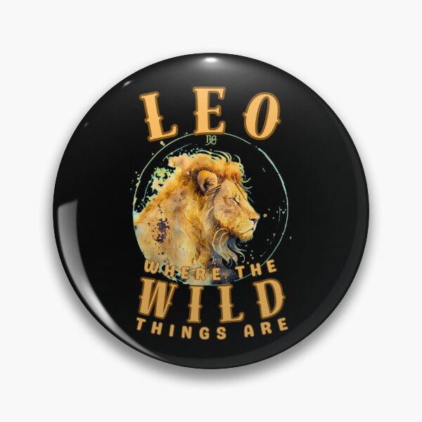 Item preview, Leo: Where The Wild Things Are. leo month designed and sold by ZodiacWonders.