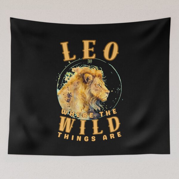 Item preview, Leo: Where The Wild Things Are. leo month designed and sold by ZodiacWonders.