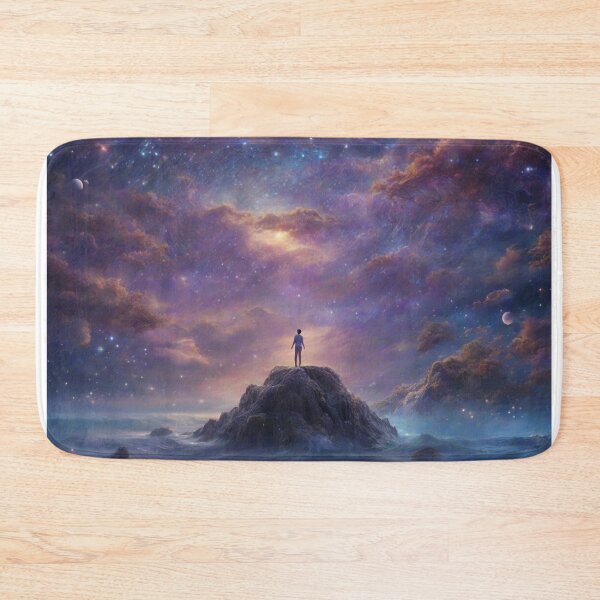 Item preview, Celestial Dreamscape: A Surreal Starlit Island Suspended in an Ethereal Summer Sky - 8K Quality Art designed and sold by RedArtG09.