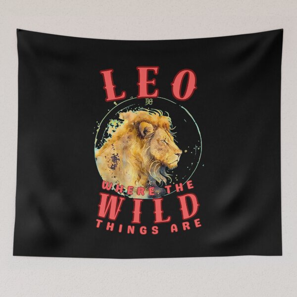 Item preview, Leo: Where The Wild Things Are. leo lovers designed and sold by ZodiacWonders.