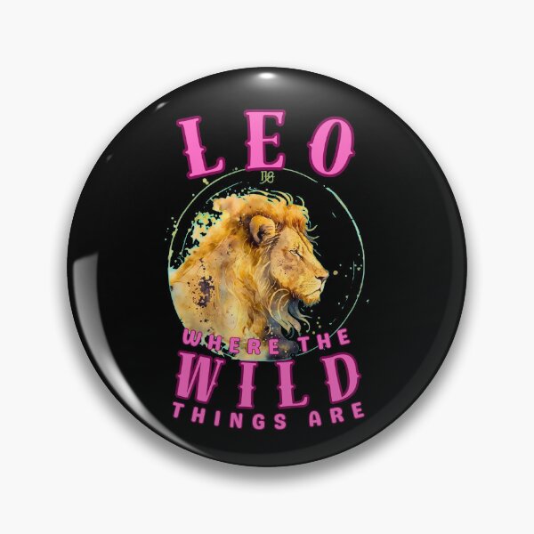 Item preview, Leo: Where The Wild Things Are. fire sign designed and sold by ZodiacWonders.