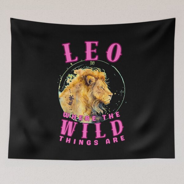 Item preview, Leo: Where The Wild Things Are. fire sign designed and sold by ZodiacWonders.