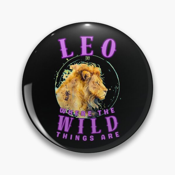Item preview, Leo: Where The Wild Things Are. leo july designed and sold by ZodiacWonders.