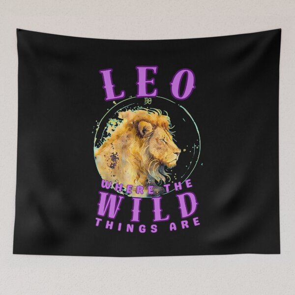 Item preview, Leo: Where The Wild Things Are. leo july designed and sold by ZodiacWonders.
