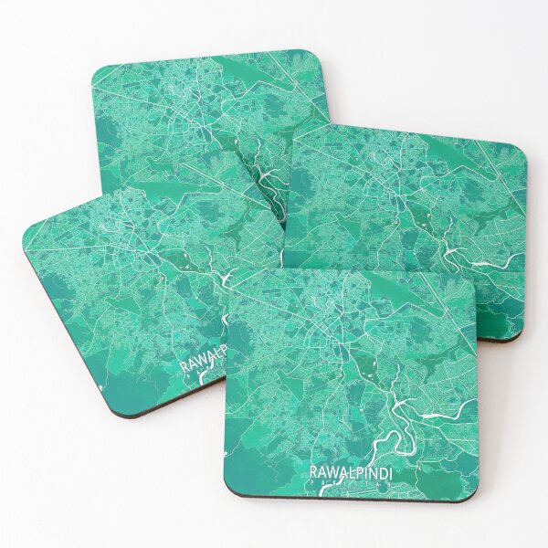 Item preview, Rawalpindi City Map of Punjab, Pakistan - Watercolor designed and sold by deMAP.