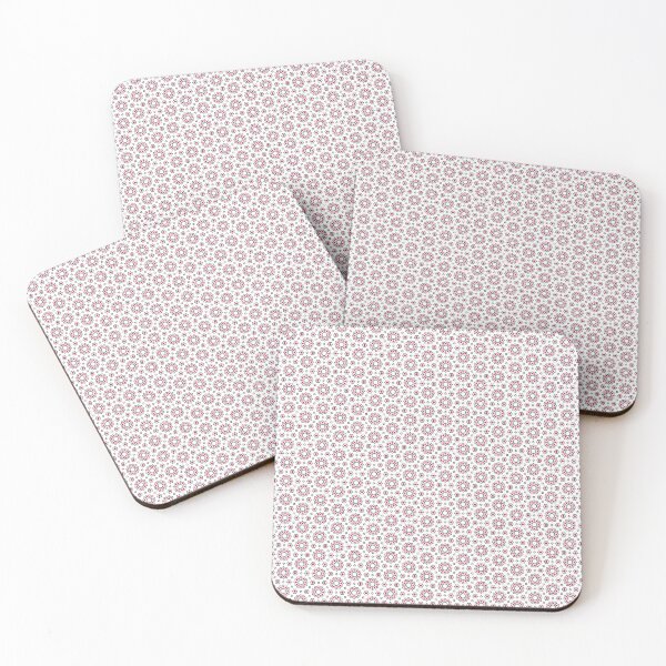 Item preview, Pink Dreams - Seamless Geometric Flower Pattern designed and sold by Looming Lines.