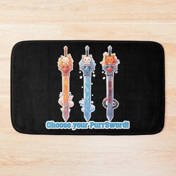 Item preview, Choose Your PurrSword designed and sold by duke818.