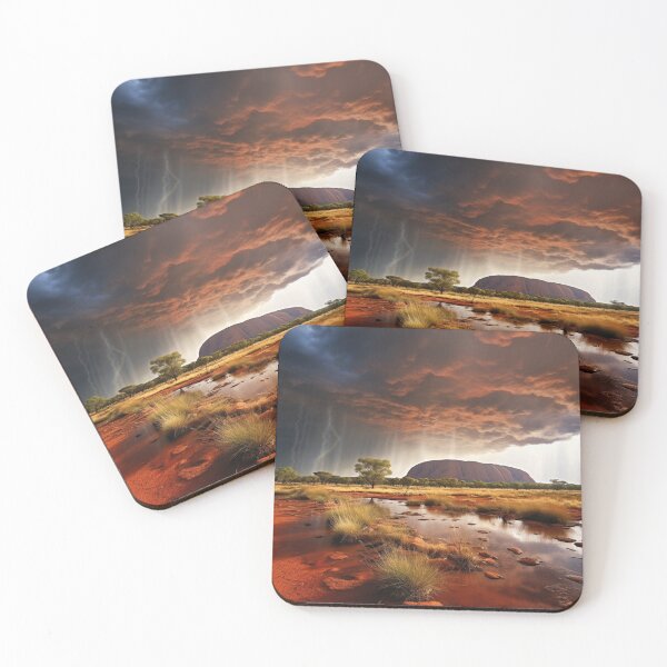 Item preview, Storm over Uluru designed and sold by mshepdog.