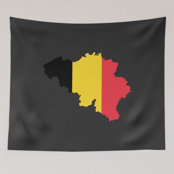 Item preview, Belgium Map designed and sold by feether-store.