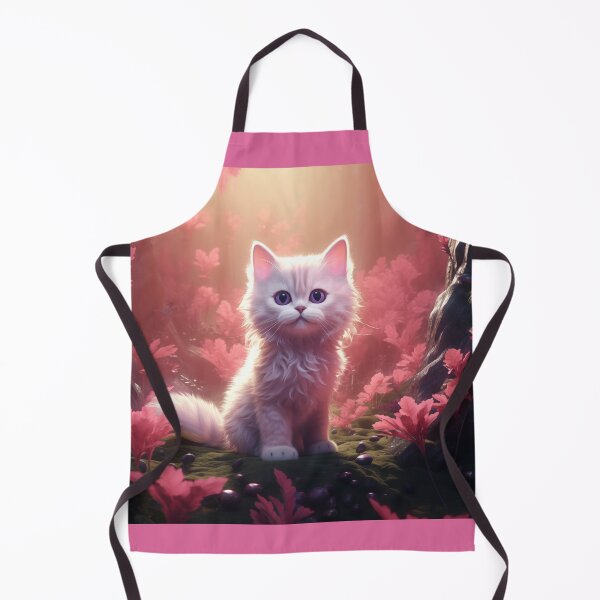 Item preview, Kitten in the Magic Forest designed and sold by Samuelsboro.