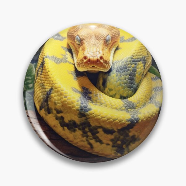 Item preview, Stunning Hyperrealistic Anaconda in Oil Paint designed and sold by ABArtByAlexST.