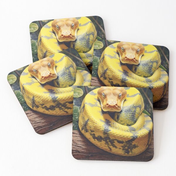 Item preview, Stunning Hyperrealistic Anaconda in Oil Paint designed and sold by ABArtByAlexST.