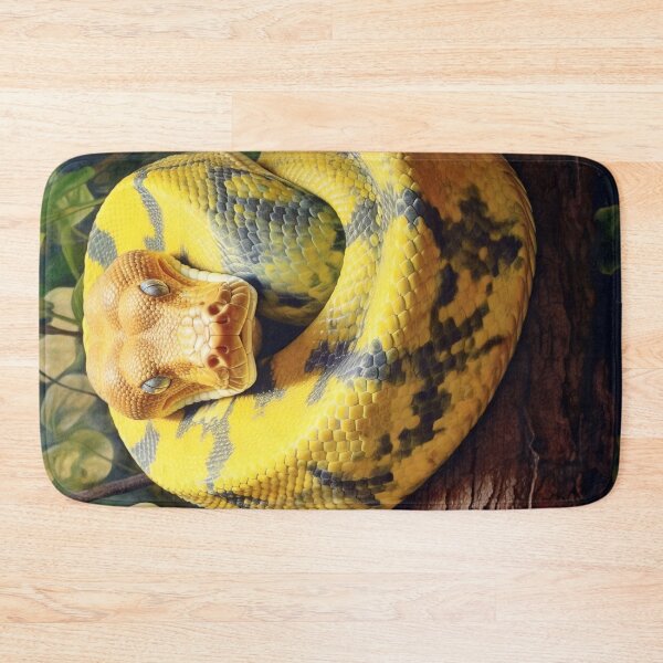 Item preview, Stunning Hyperrealistic Anaconda in Oil Paint designed and sold by ABArtByAlexST.