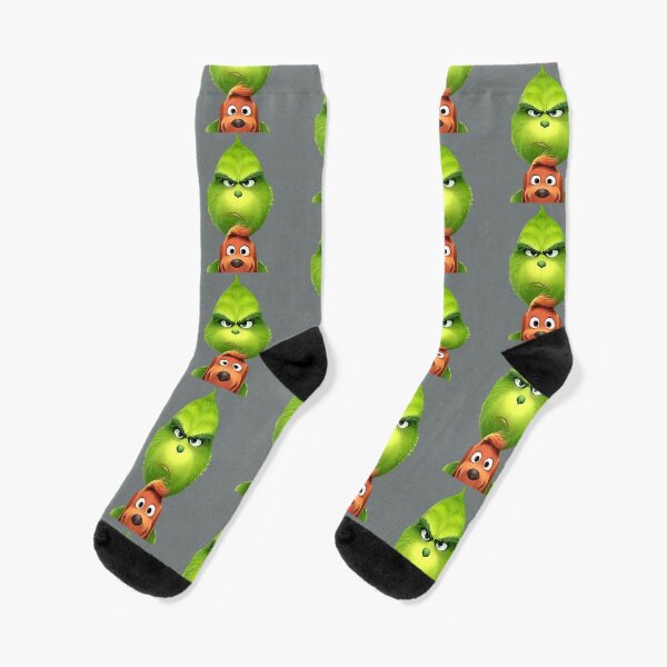 Item preview, Grinch and max angry face designed and sold by RoleyPoleyHami.