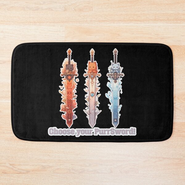 Item preview, Choose Your PurrSword designed and sold by duke818.