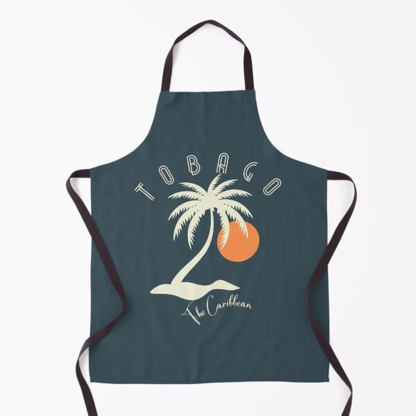 Item preview, Art Deco Tobago The Caribbean - Beige - Retro BeachVacationCruise designed and sold by Candyfusion.