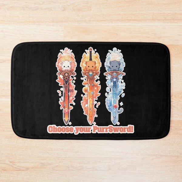 Item preview, Choose Your PurrSword designed and sold by duke818.