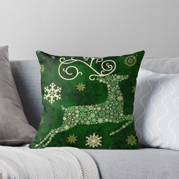 Item preview, green themed christmas reindeer designed and sold by CulinaryCenter.