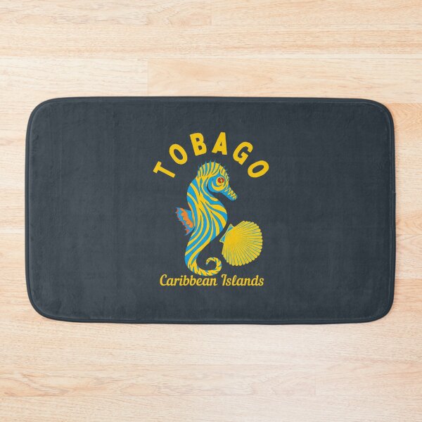 Item preview, Bright Caribbean Islands Tobago, Yellow Text- BeachVacation designed and sold by Candyfusion.