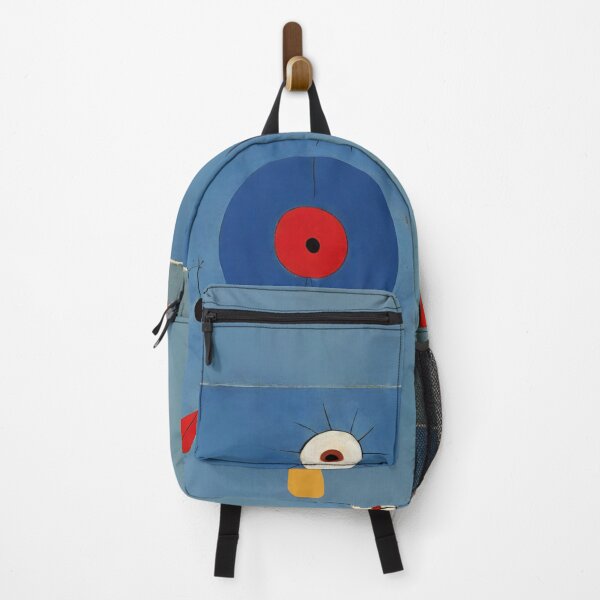 Item preview, Joan Miro Inspired Blue Abstract Droplets designed and sold by bettypure.