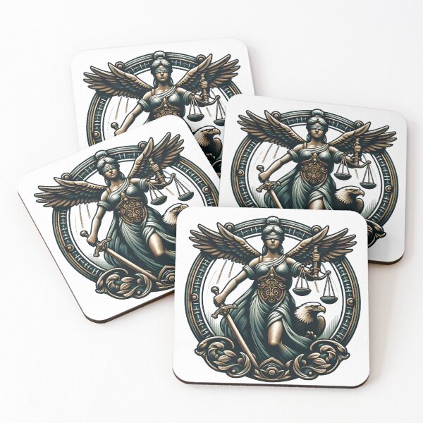 Item preview, Lady Justice Logo for Attorneys, Lawyers, Paralegals, Judges designed and sold by gemneye.