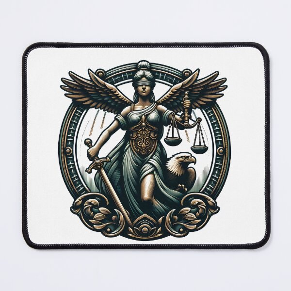 Item preview, Lady Justice Logo for Attorneys, Lawyers, Paralegals, Judges designed and sold by gemneye.