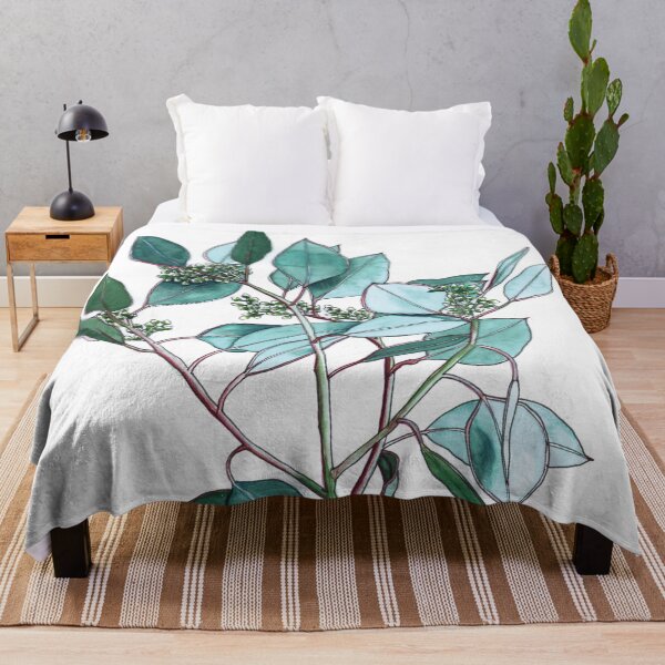 Item preview, Eucalyptus gum leaves Australian green designed and sold by blueidesign.