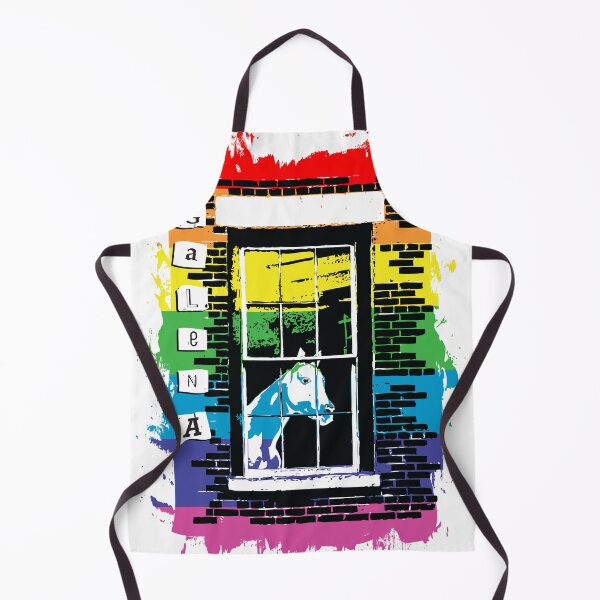 Item preview, gay galena horse in a window designed and sold by chromatosis.