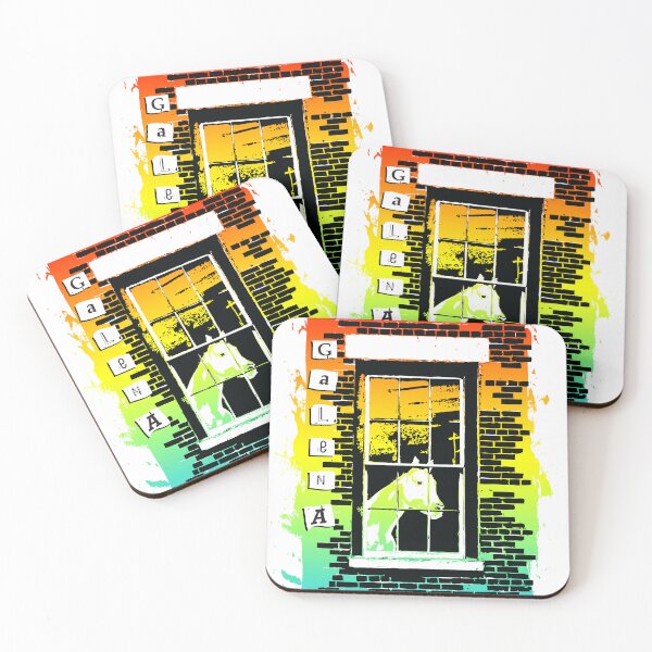Item preview, galena horse in a window rainbow designed and sold by chromatosis.