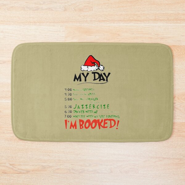 Item preview, Funny Christmas Xmas My Day I'm Booked designed and sold by RoleyPoleyHami.