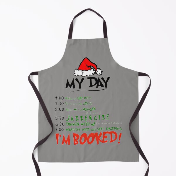 Item preview, Funny Christmas Xmas My Day I'm Booked designed and sold by RoleyPoleyHami.
