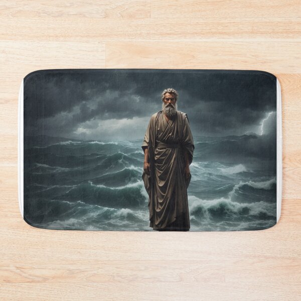 Item preview, The Stoic Sentinel: Unyielding Amidst the Storm designed and sold by RedArtG09.