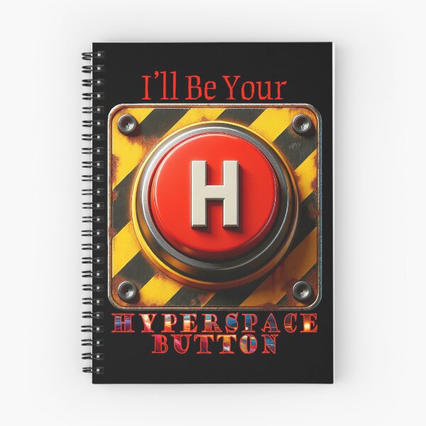 Item preview, Hyperspace Button - Romantic message designed and sold by Matthew Kinnersly.