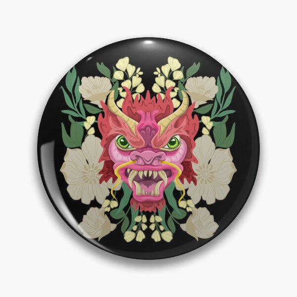 Item preview, Dragon among Flowers designed and sold by MickyArsenal.