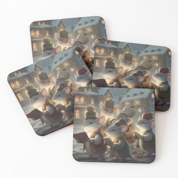 Item preview, Winter Carolers Quintet designed and sold by Cursin Critter.