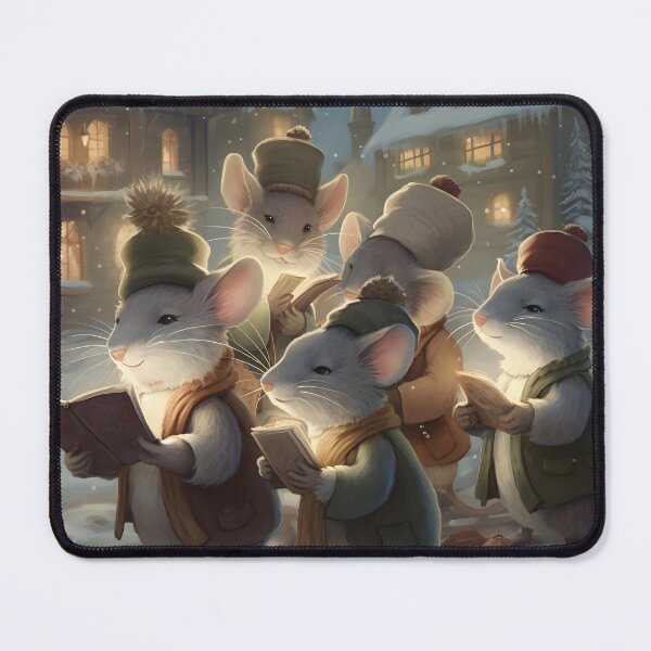 Item preview, Winter Carolers Quintet designed and sold by Cursin Critter.