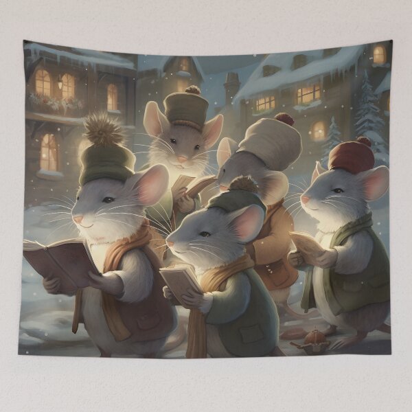 Item preview, Winter Carolers Quintet designed and sold by Cursin Critter.
